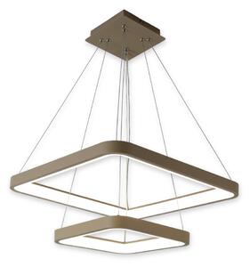 BRILAGI - LED stmievateľný závesný luster na lanku FALCON SLIM LED/78W/230V béžový + diaľkové ovládanie