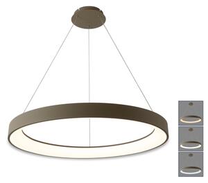 BRILAGI - LED stmievateľný luster na lankách FALCON II LED/108W/230V priemer 80 cm béžová + diaľkové ovládanie