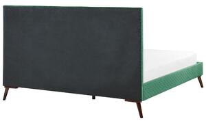 Manželská posteľ 180 cm Betuel (zelená) (s roštom). Vlastná spoľahlivá doprava až k Vám domov. 1078009