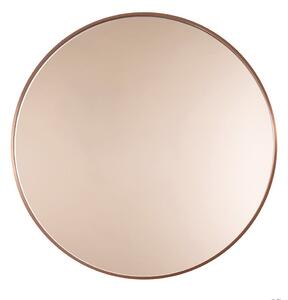 Zrkadlo Scandi Mono copper Rozmer: Ø 50 cm