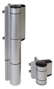 LOCINOX ® Záves s hydraulickým samozatváračom, 180°, Silver
