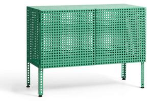 HAY Komoda Perforated Cabinet Floor Small, soft jade