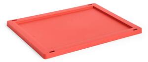 HAY Plastové veko Colour Crate Medium, red