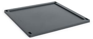 HAY Plastové veko Colour Crate Large Square, charcoal