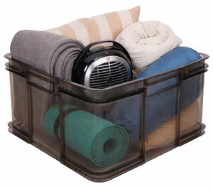 Keeeper Úložný box pre domácnosť aj dielňu, BRUNO XXL, 54L, 52 x 43 x 28 cm, dymový