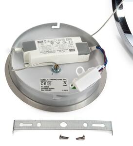 ONLI - LED Luster na lanku LOOP LED/40W/230V 4000K lesklý chróm