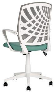 Kancelárska stolička Bronia (sivá + modrá). Vlastná spoľahlivá doprava až k Vám domov. 1078148
