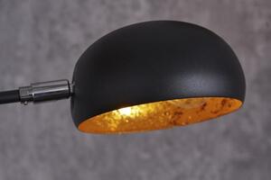 Stojanová lampa Qualle čierno-zlatá