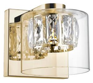 Zuma Line W0389-01A-F7AC LED nástenné svietidlo GEM | 5W integrovaný LED zdroj