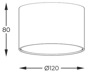 Zuma Line 3010103 bodové stropné svietidlo OAK | 15W GU10 (ES111)