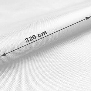 Nepremokavá látka Oxford WR/PU, šírka 320 cm, Biela