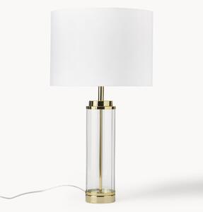 Veľká stolová lampa so skleneným podstavcom Gabor