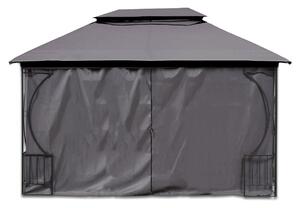 MODERNHOME Záhradný pavilón BETH 3x4 m sivý