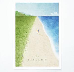 Plagát Travelposter Ireland, 30 x 40 cm