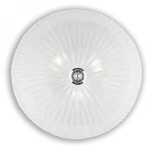 Prisadené nástenné a stropné svietidlo Ideal lux SHELL 008608 - biela