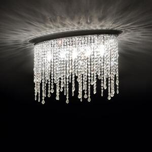 Prisadené stropné svietidlo Ideal lux RAIN 008455 - chróm