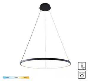 Zuma Line 2023201-BK60 LED závesné stropné svietidlo BRENO | 28W integrovaný LED zdroj | 3000/4000/6000K