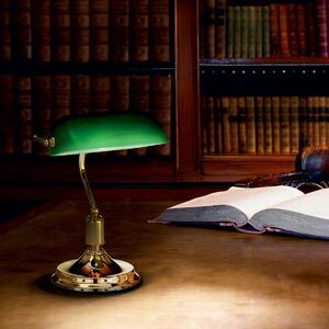 Stolná lampa Ideal lux Lawyer 013657 - mosadz