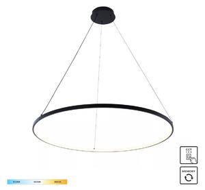 Zuma Line 2023201-BK80 LED závesné stropné svietidlo BRENO | 36W integrovaný LED zdroj | 3000/4000/6000K