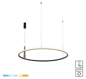 Zuma Line 22808-WOOD LED závesné stropné svietidlo WOOD CLAUD | 42W integrovaný LED zdroj | 3000/4000/6000K