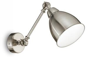 Nástenné svietidlo lampa Ideal lux NEWTON 016399 - nikel