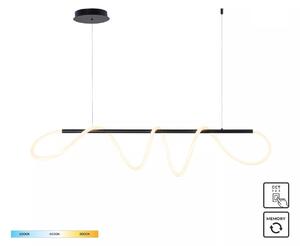 Zuma Line 20006PM-BK LED závesné stropné svietidlo BALBO | 45W integrovaný LED zdroj | 3000/4000/6000K