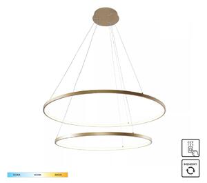 Zuma Line 2023200-GD LED závesné stropné svietidlo BRENO | 60W integrovaný LED zdroj | 3000/4000/6000K