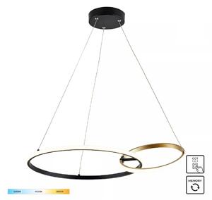 Zuma Line 20002P-GD LED závesné stropné svietidlo RANDO | 36W integrovaný LED zdroj | 3000/4000/6000K