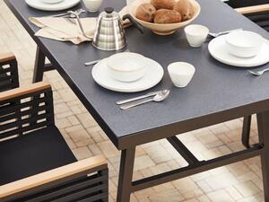 Záhradný stôl Caman (čierna) (pre 4 osoby). Vlastná spoľahlivá doprava až k Vám domov. 1078290