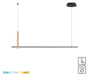 Zuma Line 22806M-WOOD LED závesné stropné svietidlo WOOD CLAUD | 20W integrovaný LED zdroj | 3000/4000/6000K