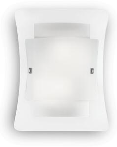 Nástenné svietidlo Ideal lux triple 026480 - transparentná / biela