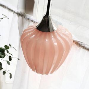 PR Home Závesné svietidlo Amalfi, oranžové, Ø 14 cm, sklo, E14, zástrčka, Žltá / oranžová, Obývacia izba / jedáleň, Sklo, Škandinávsky, Závesné svietidlo