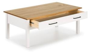 Biely drevený konferenčný stolík Marckeric Miranda