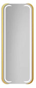 Zrkadlo Mezos Gold LED 55 x 140 cm
