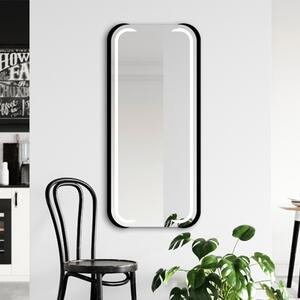 Zrkadlo Mezos Black LED Veľkosť: 55 x 100 cm