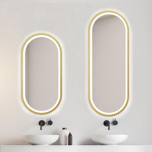 Zrkadlo Zeta Gold LED Rozmer zrkadla: 40 x 60 cm