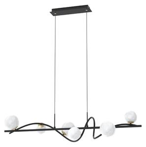 Zuma Line MD3145-6-EBGN závesné stropné svietidlo NISYRO | 3,5W G9