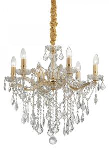 Závesné svietidlo - luster Ideal lux FLORIAN 035635 - zlatá