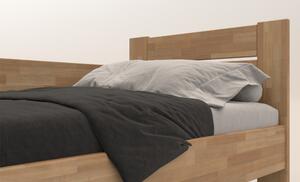 Rohová posteľ JOHANA buk/ľavá, 80x200 cm