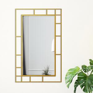 Zrkadlo Famio Gold 95 x 95 cm