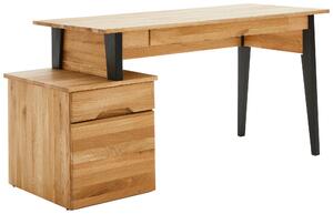 PÍSACÍ STÔL, farba duba, 156,7/65/74,2 cm Linea Natura - Kancelárske stoly