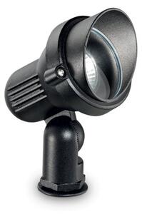 Ideal Lux 046211 vonkajšie reflektorová lampa Terra Small Nero 1x35W | GU10 | IP65 - čierna