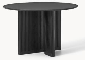 Okrúhly stôl z dubového dreva Jolka, Ø 120 cm