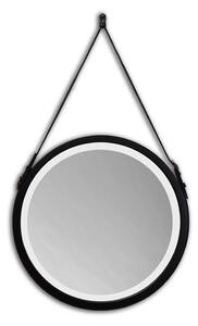 Zrkadlo Beltis Black LED o 75 cm