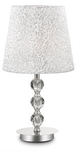Stolná lampa Ideal lux LE 073422 - strieborná