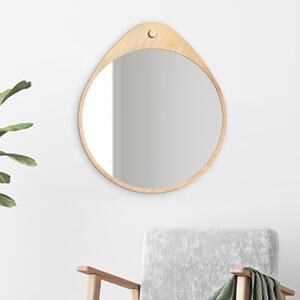 Zrkadlo Norge Wood o 75 cm
