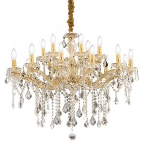 Závesné svietidlo - luster Ideal lux FLORIAN 075181 - zlatá