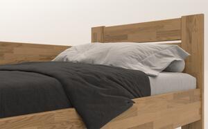 Rohová posteľ JOHANA dub/ľavá, 90x200 cm