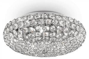 Prisadené nástenné a stropné svietidlo Ideal lux KING 075419 - chróm