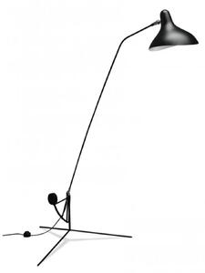 Stojacie Lampa DCW, Čierna, Obývacia izba, Kov